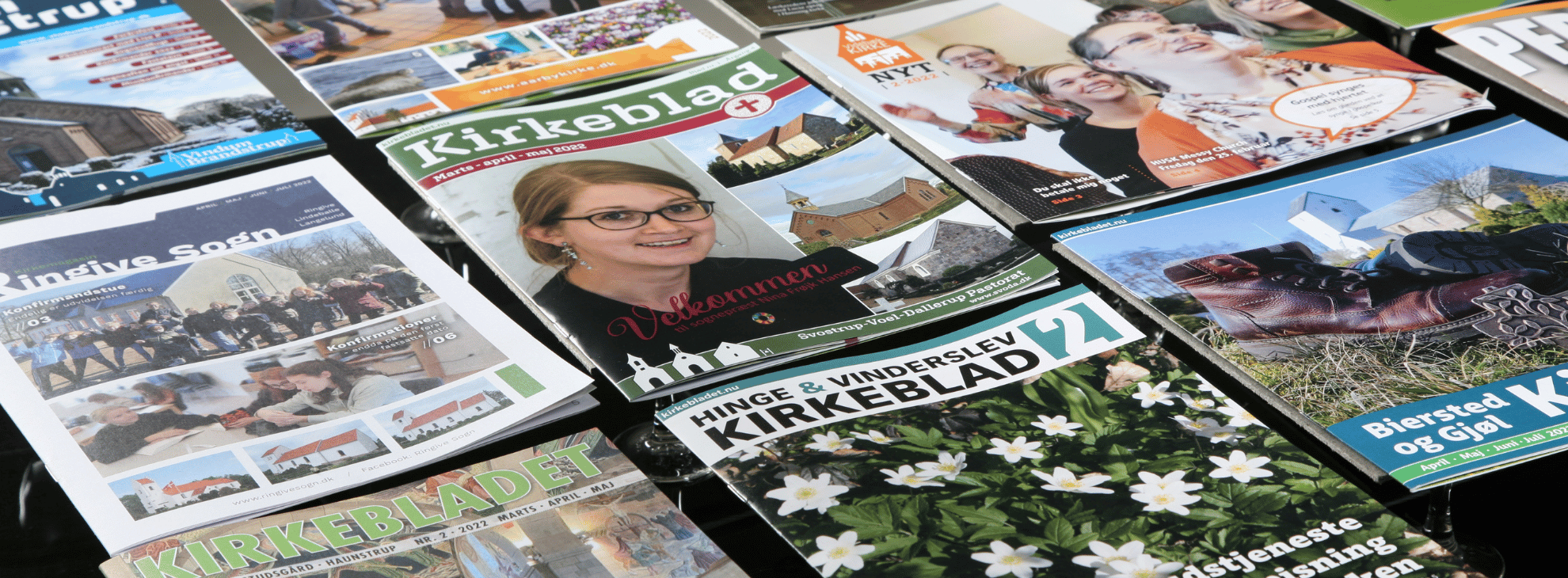Kirkeblade ligger klar til distribution